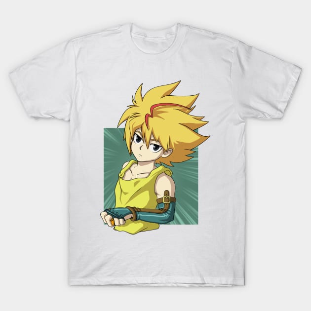 Free de la Hoya from Beyblade Burst Evolution / God T-Shirt by Kaw_Dev